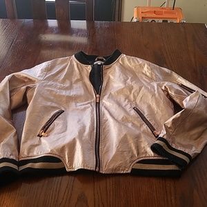 Rosegold jacket in L